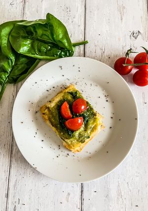 A picture of Spinach & Pesto Tartlets.