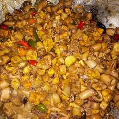 รูปของ Cumi asin pedas manis