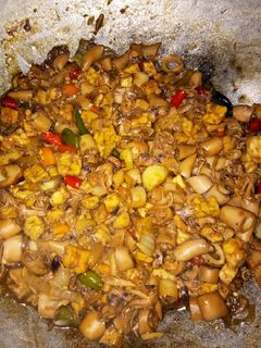 Foto resep Cumi asin pedas manis