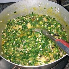 A picture of Fresh Okro Soup.