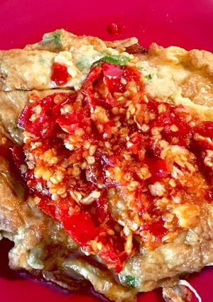 Foto resep Dadar Geprek ala Andini