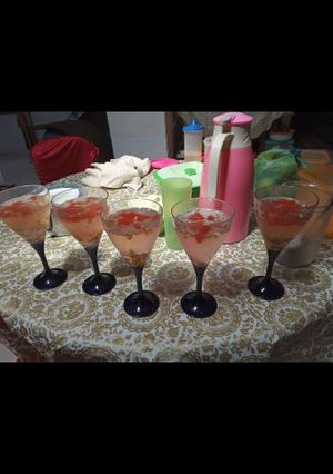 Foto resep Es semangka jagung