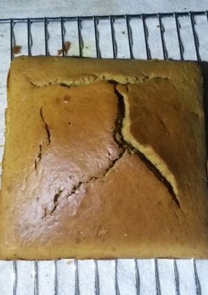 A picture of Chocolate pineapple cake # baking contest.