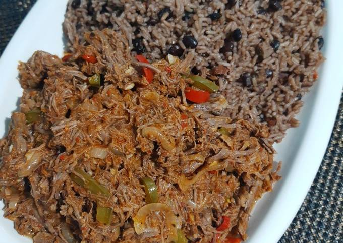 Ropa vieja y arroz moro Day Receta de Dayli Cookpad