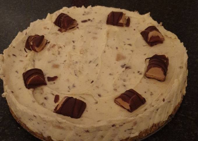 NO BAKE Kinder beuno cheesecake