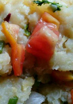 A picture of Potato bhorta.