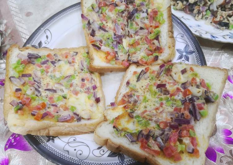 Recipe of Speedy Pizza omlat sandwich