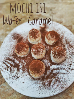 Foto resep Mochi Isi Wafer Caramel (Tanpa Tp. Ketan)