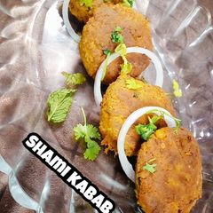 A picture of Shami kabab.