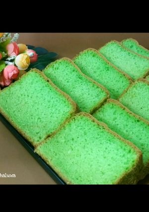 Foto resep Bolu pandan santan