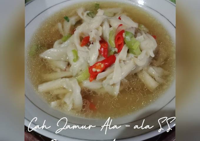 Cah Jamur ala SS (Spesial Sambal)