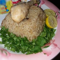 A picture of Chicken Pulao.