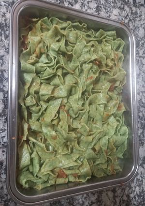 Una foto de Papardelle de Espinaca con Sémola Cortados a Cuchilla (apto diabéticos)