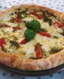 Pizza stile napoletano cottura in padella e grill