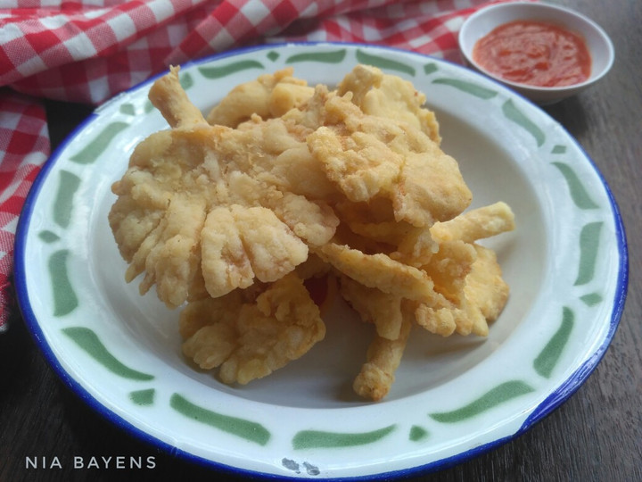 Resep Jamur tiram goreng tepung (#Bandung_recookGiacintaPermana), Lezat Sekali