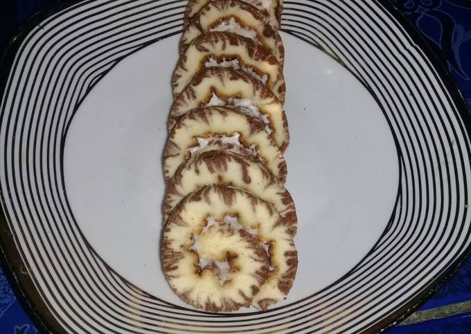 Hurricane chocolate roll cake #bikinramadanberkesan 2 foto resep utama