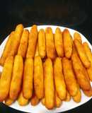 Bánh khoai lang que giòn rụm