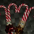 Candy cane ταρανδάκια