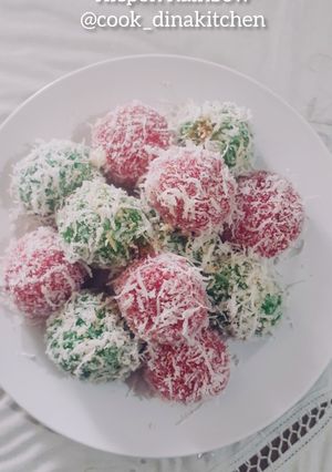 Foto resep Klepon Rainbow