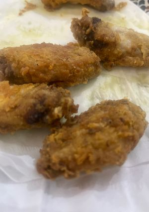 Hình của món Cánh gà chiên giòn thiên thần.