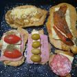 Milanesas con jamón y variedades
