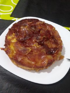 Una foto de Torta Invertida de Manzanas!