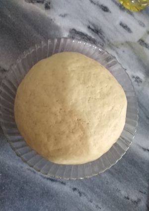 عکسی از دستور خمیر پیتزا