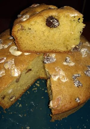 Una foto de Budín con frutos secos... hashtag