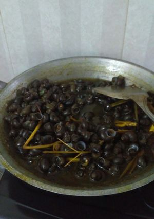 Foto resep Tutut pedas bumbu kuning