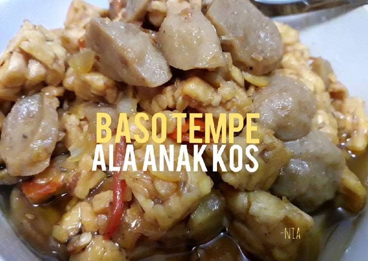 BAKSO TEMPE ala anak kos