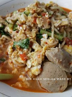 Foto resep Mie kuah seblak #pr_anekamiekuah