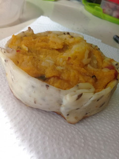 Una foto de Canastitas de calabaza
