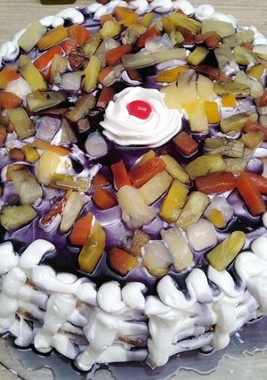 A picture of Cocktail fruit cake.