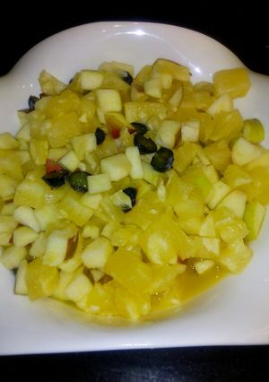 A picture of Fruit salad.