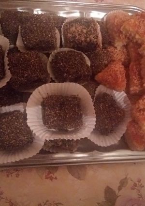 صورة لوصفة حلوى بصوص الشكولا