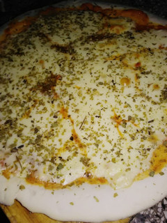 Una foto de Pizza sin horno