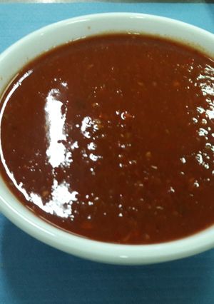 A picture of Barbecue sauce.