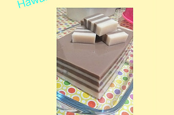 Anti Ribet, Memasak Puding lapis stroberi Kekinian