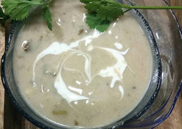 Recipe: Tasty Cream of Mushroom Soup