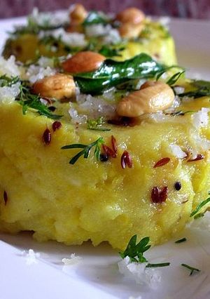 A picture of Rava Pongal.