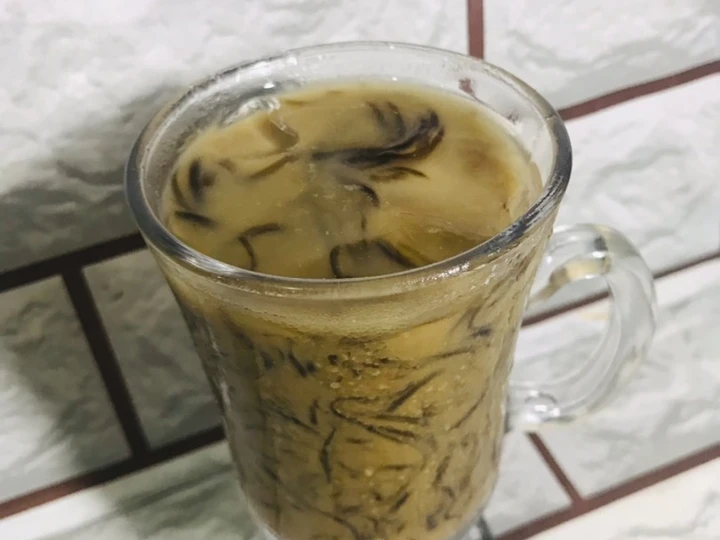 Langkah Mudah untuk Menyiapkan Resep Es Cincau Cappuccino yang Lezat Sekali Anti Ribet, Sempurna