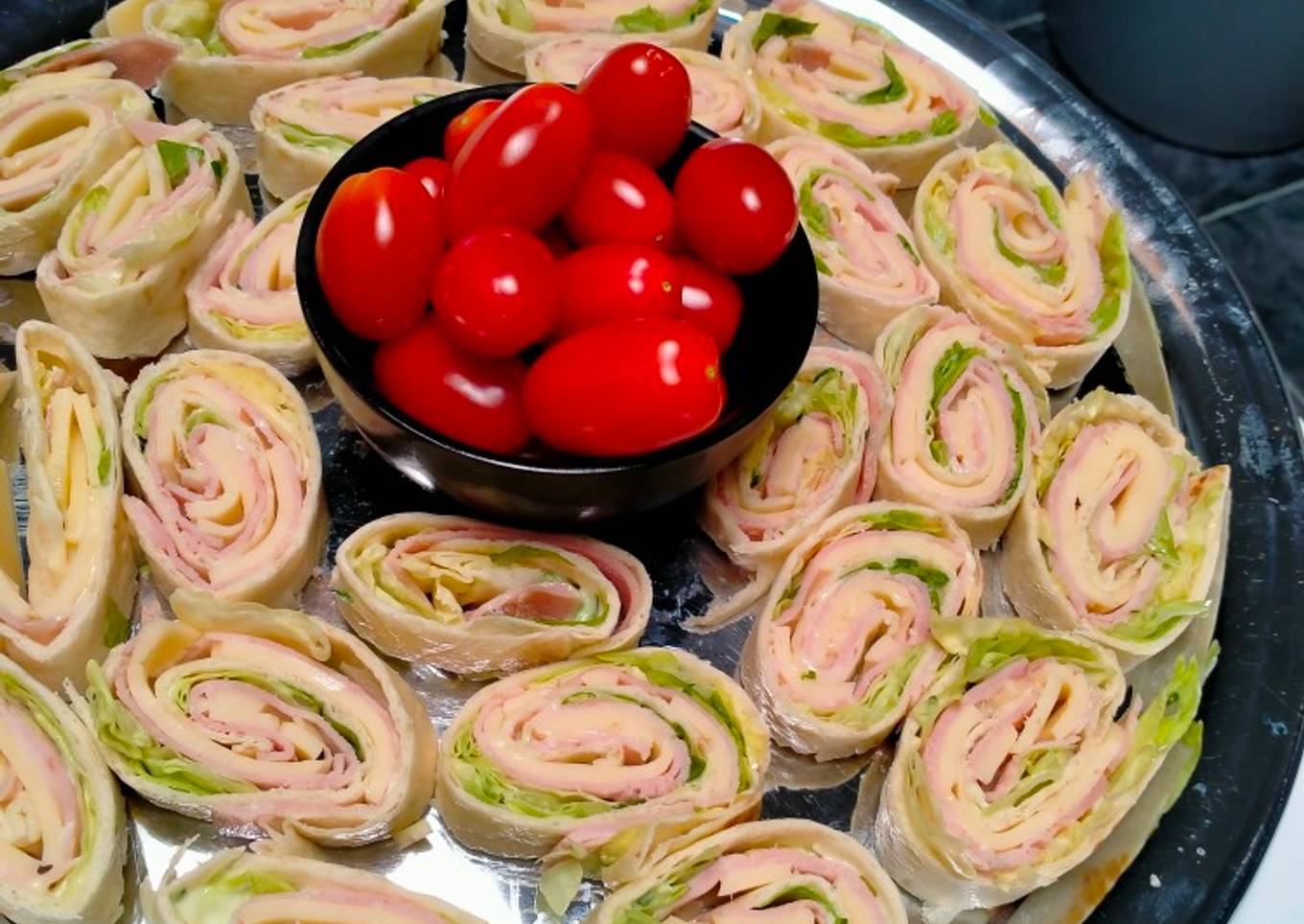 Wraps jambon fromage