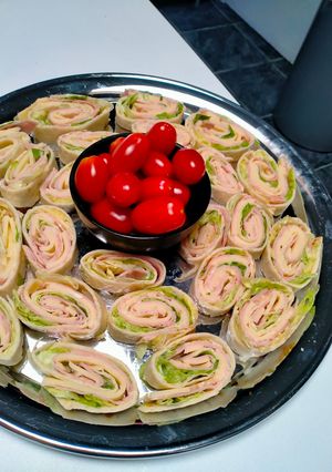 Une photo de Wraps jambon fromage