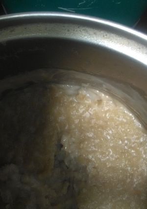 Una foto de Arroz con leche de chufa