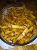 Papas al horno condimentadas