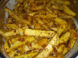 Papas al horno condimentadas
