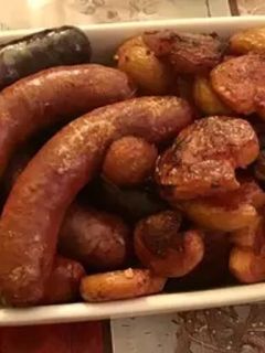 Héjában sült, roppantott burgonya recept fotója