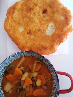 Joghurtos - hűtős lángos recept fotója