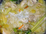 Garang asem ayam kampung no daun pisang no santan no ribet