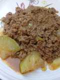 Mincemeat and white melon